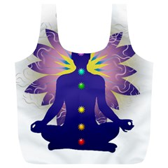 Chakra Design Full Print Recycle Bag (XL) from ArtsNow.com Back