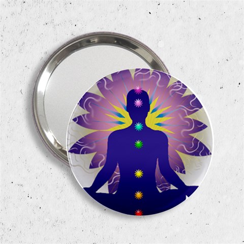 Chakra Design 2.25  Handbag Mirror from ArtsNow.com Front