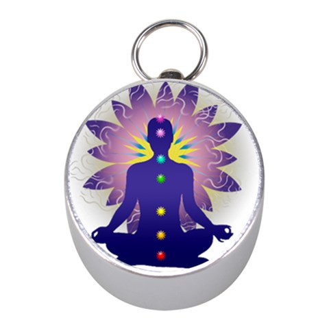 Chakra Design Silver Compass (Mini) from ArtsNow.com Front