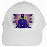 Chakra Design White Cap