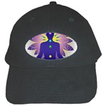 Chakra Design Black Cap