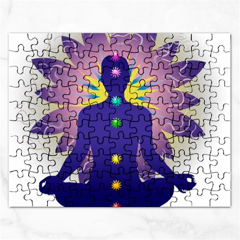 Chakra Design Jigsaw Puzzle (Rectangular) from ArtsNow.com Front