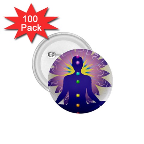 Chakra Design 1.75  Button (100 pack)  from ArtsNow.com Front