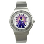 Chakra Design Stainless Steel Watch