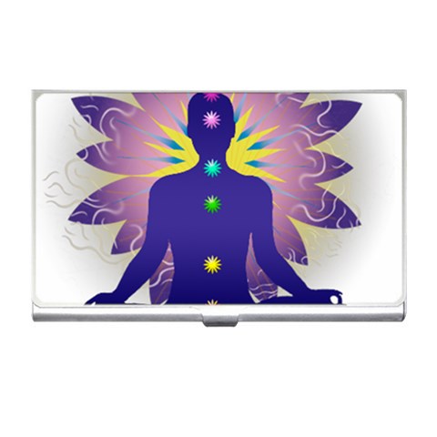 Chakra Design Business Card Holder from ArtsNow.com Front