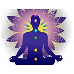 Chakra Design Double Sided Flano Blanket (Medium)