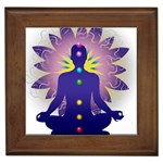 Chakra Design Framed Tile