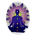 Chakra Design Ornament (Oval)