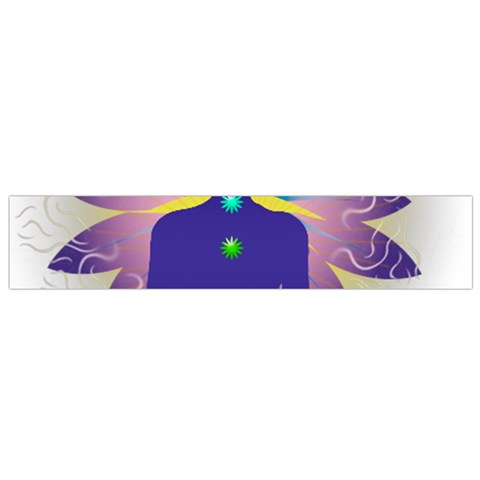 Chakra Design Small Flano Scarf from ArtsNow.com Front