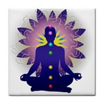Chakra Design Face Towel