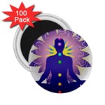 Chakra Design 2.25  Magnet (100 pack) 