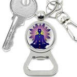 Chakra Design Bottle Opener Key Chain