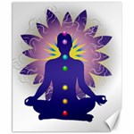 Chakra Design Canvas 8  x 10 
