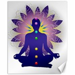 Chakra Design Canvas 16  x 20 