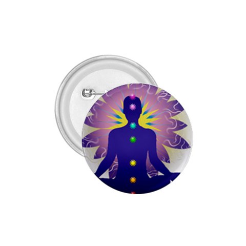 Chakra Design 1.75  Button from ArtsNow.com Front