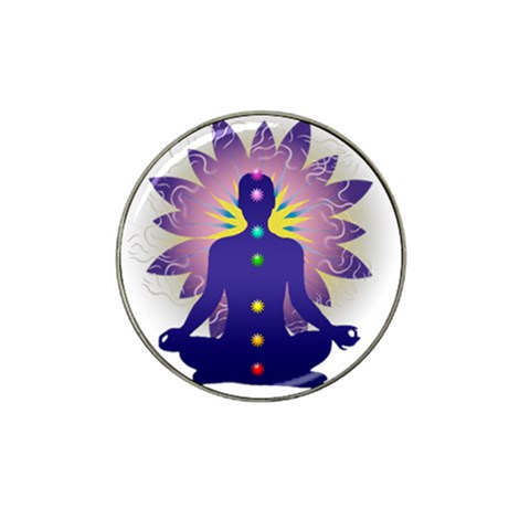 Chakra Design Hat Clip Ball Marker from ArtsNow.com Front
