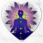Chakra Design Jigsaw Puzzle (Heart)