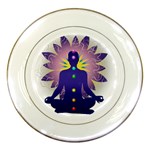 Chakra Design Porcelain Plate