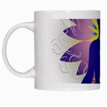 Chakra Design White Mug