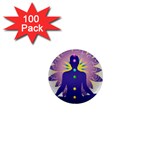 Chakra Design 1  Mini Magnet (100 pack) 