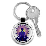 Chakra Design Key Chain (Round)