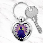 Chakra Design Key Chain (Heart)
