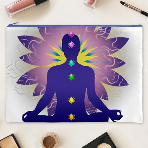 Chakra Design Cosmetic Bag (XXXL) from ArtsNow.com Front