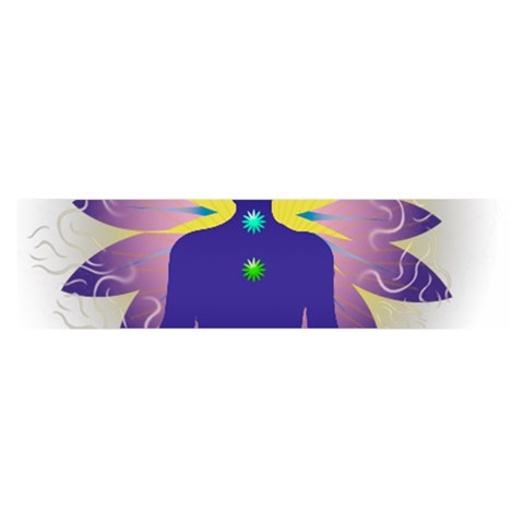 Chakra Design Satin Scarf (Oblong) from ArtsNow.com Front