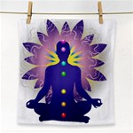 Chakra Design Face Towel