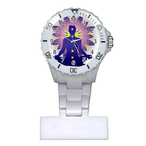 Chakra Design Plastic Nurses Watch from ArtsNow.com Front