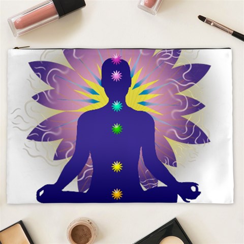 Chakra Design Cosmetic Bag (XXL) from ArtsNow.com Front