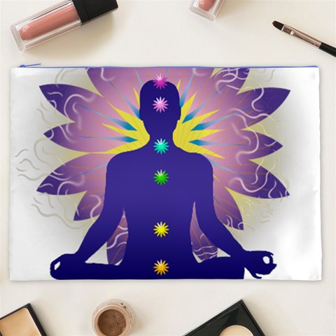 Chakra Design Cosmetic Bag (XXL) from ArtsNow.com Front