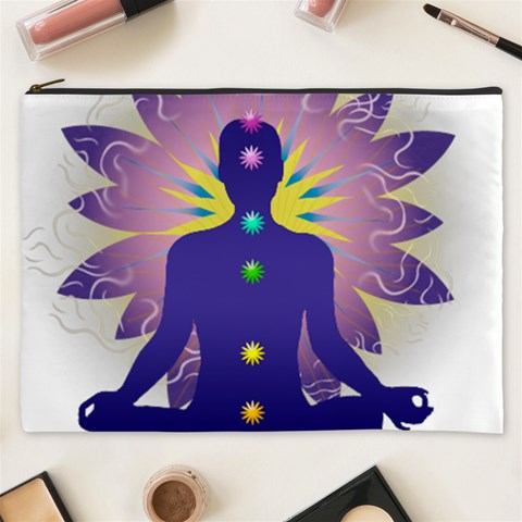 Chakra Design Cosmetic Bag (XXXL) from ArtsNow.com Front