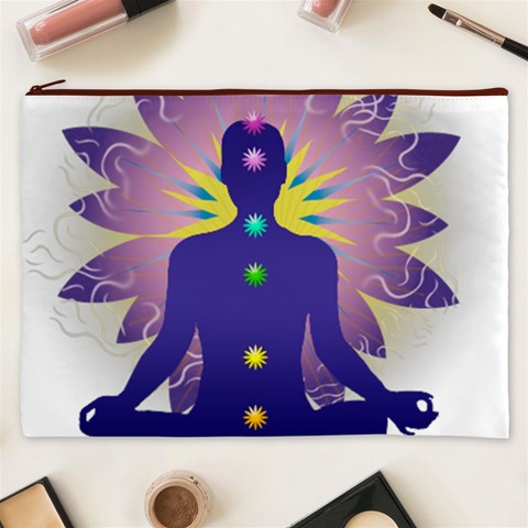 Chakra Design Cosmetic Bag (XXXL) from ArtsNow.com Front