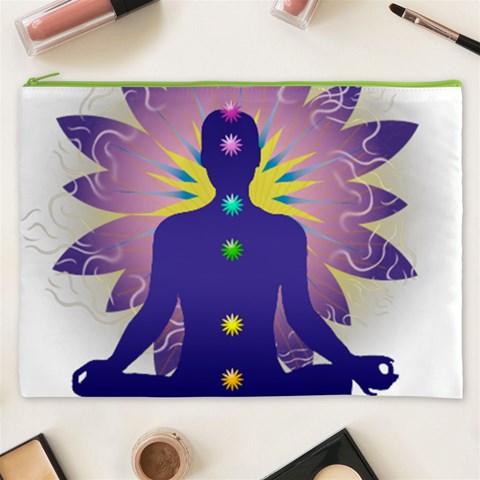 Chakra Design Cosmetic Bag (XXXL) from ArtsNow.com Front