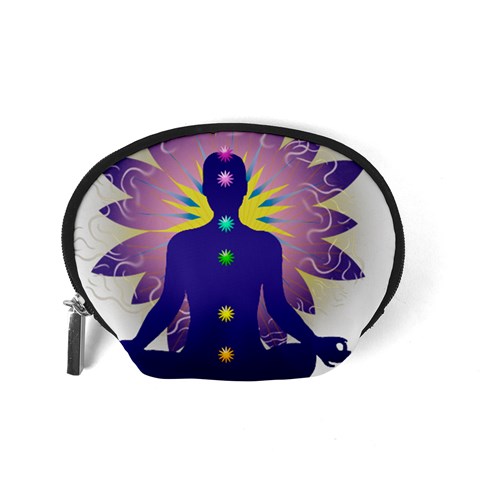 Chakra Design Accessory Pouch (Small) from ArtsNow.com Back