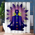 Chakra Shower Curtain 60  x 72  (Medium) 