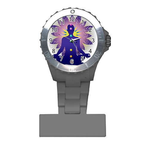 Chakra Plastic Nurses Watch from ArtsNow.com Front