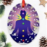 Chakra Ornament (Oval Filigree)