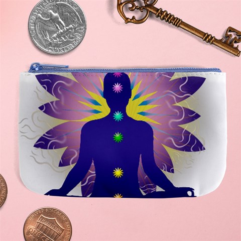 Chakra Large Coin Purse from ArtsNow.com Front
