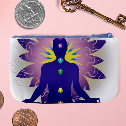 Chakra Large Coin Purse from ArtsNow.com Back