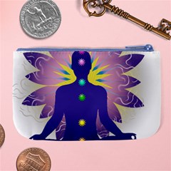 Chakra Large Coin Purse from ArtsNow.com Back