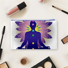 Chakra Design Cosmetic Bag (Medium) from ArtsNow.com Back