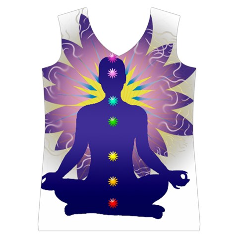 Chakra Women s Basketball Tank Top from ArtsNow.com Front