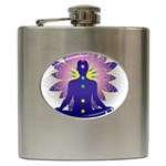 Chakra Hip Flask (6 oz)