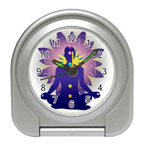 Chakra Travel Alarm Clock from ArtsNow.com Front