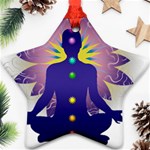 Chakra Star Ornament (Two Sides)