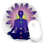 Chakra Round Mousepads