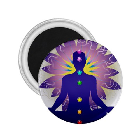 Chakra 2.25  Magnets from ArtsNow.com Front