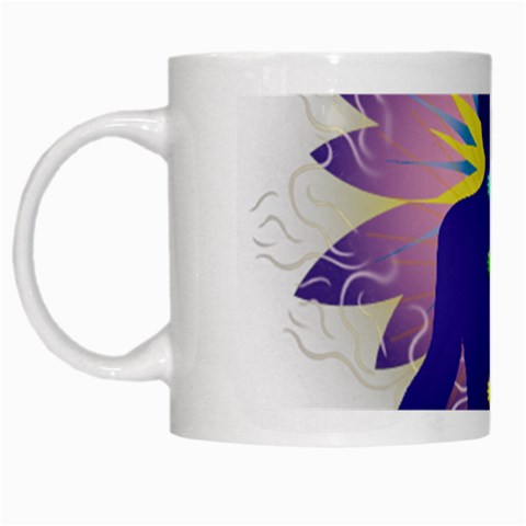 Chakra White Mugs from ArtsNow.com Left